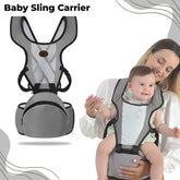 Baby Essential Hands Free Baby Carrier for Toddler (Grey)